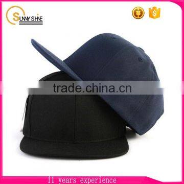 China High Quality 6 Panel Custom Snapback Hats No Logo Wholesale