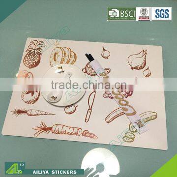 Hot selling eco-friendly OEM factory customized table mats and coasters