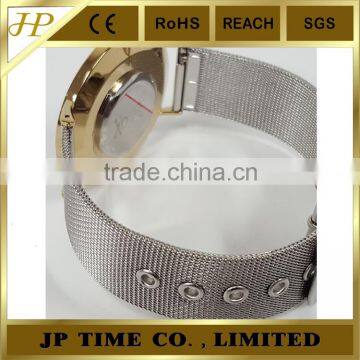 Brick Style Face Shiny Thin Style 304 Stainless Steel Case and Band Classy Watch photo-4