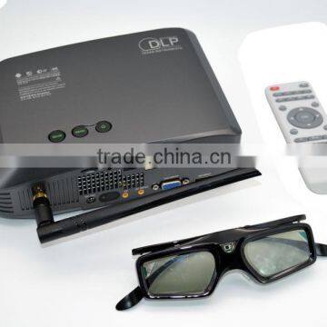 Foison DLP Style Smart 3D projector for Homer Theater with Buit-in Bluetooth
