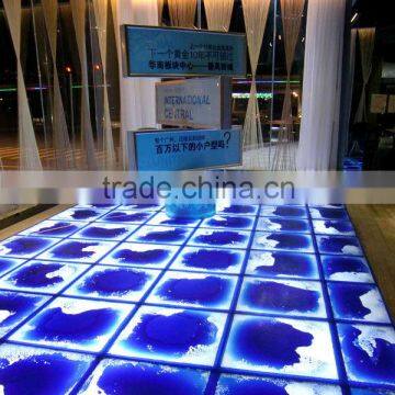 shiny color liquid tiles liquid dance floor tile