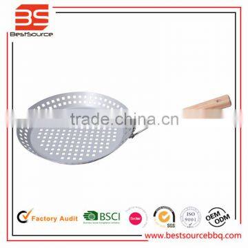 Professional Manufacturer Of Round Charcoal BBQ Grill Pan With Non-stick Coating