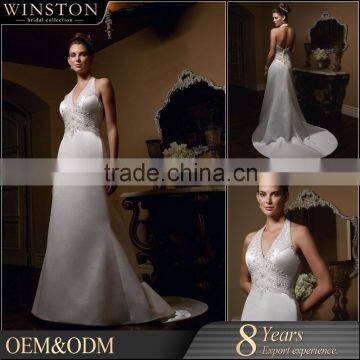 2015 New Fashion Real Photo princess wedding dress