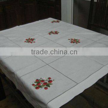 hand embroidery tablecloth