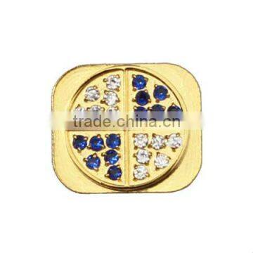 For iPhone 5 Spare Parts,Rhinestone Home Button Key for iPhone 5 with wholesale Best price