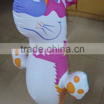 sea lion cartoon inflatable tumbler