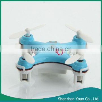 Hot Selling CX-10 CX10 Mini 29mm 2.4G 4CH 6 Axis Quadcopter RC UFO Blue