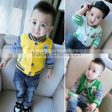 Frock Designs Kid Boy Clothes Solid Color Sport Coat For Wholesale China