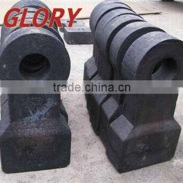 high manganese steel crusher hammer