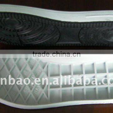 shoes TPR sole factory/black shoe outsole