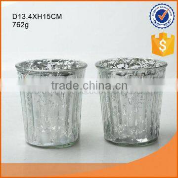 Glass garden flower pot glass pot flower pot