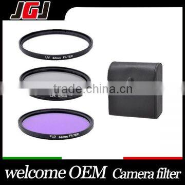 UV+CPL+FLD Filter Set 62mm Filter Set For Canon 550D Mark II For Sony A850