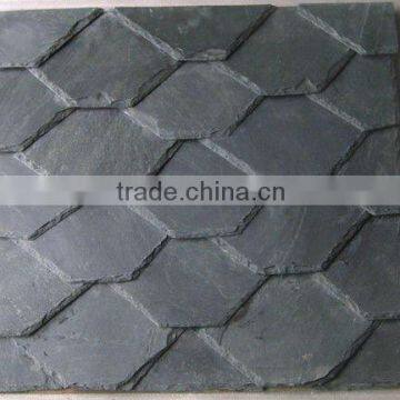 High grade black roof slate tile