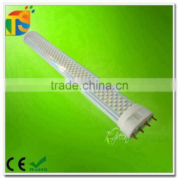 Aluminum body 9w 2g11 led tube 2 years warranty