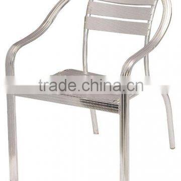 Aluminum stackable chair/dining chair