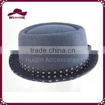 Men's Cotton Roll Up Trilby Fedora photo-3