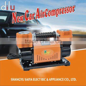 250L/min double cylinders Car air compressor, heavy duty air compressor, air pump, air inflator, 2*cylinders air compressor