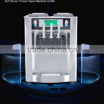 SS Table Top Cheap Soft Ice Cream Machine