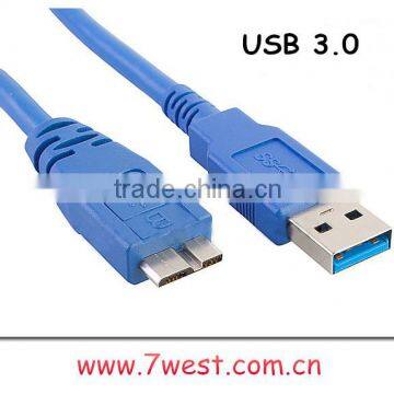 High Quality USB 3.0 A Male to Micro B Male Cable