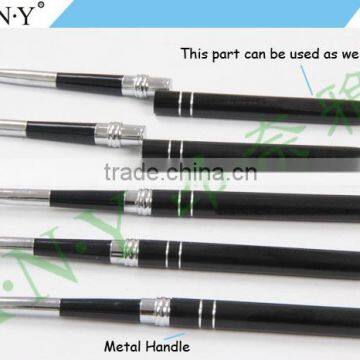 ANY Nail Art Beauty Care Metal Handle Nail Micropainting UV Gel Brush With Cap photo-5