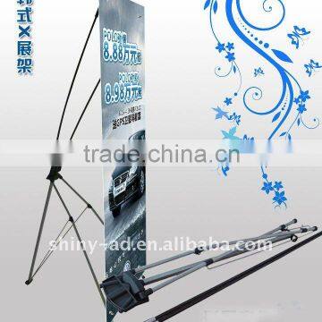 Economical 60*160cm X banner stand,digital printing company