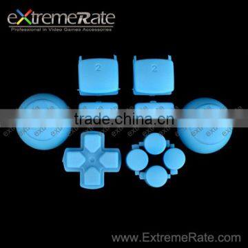 factory price wholesale For PS3 Controller full set Buttons baby Blue Kits