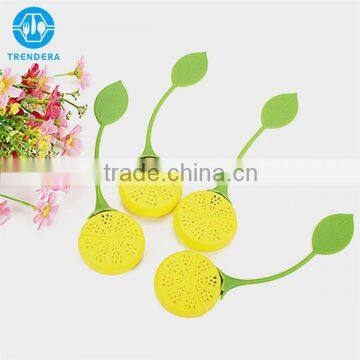 Funky Style Silicone Plastic Tea Strainers