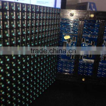 RGX DIP P10 yellow led module, Outdoor DIP Single Yellow Color LED Module 32*16 P10