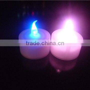 Wedding Party Decoration Flickering Flameless Rechargeable LED Floating Tea Light