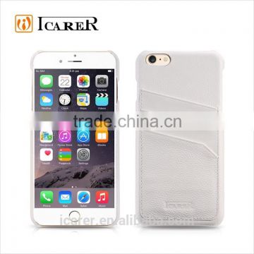 ICARER 2015 Wallet Leather Back Cover Case For Smartphone Iphone6 Plus