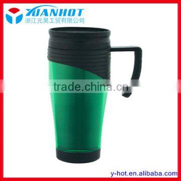 16OZ double wall plastic travel mug