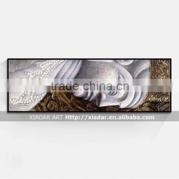 Decor acrylic buddha painting/ canvas painting of lord buddha SHU103