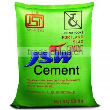 25kg 50kg portland cement bags made in China factory