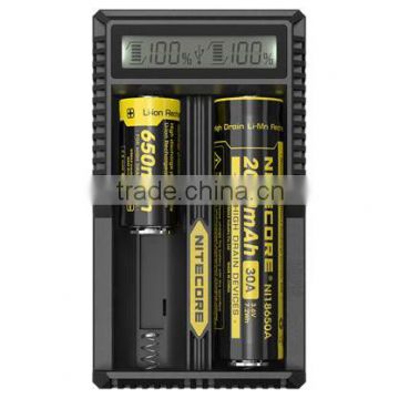 Genuine Nitecore charger for 18650 18350 14500 10440 dual usb charger