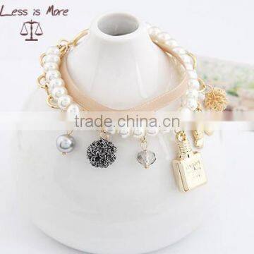Bohemia Handmade Multilayer Acrylic Bead Bangle Bracelet