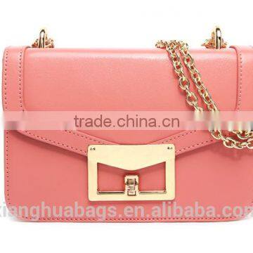 Candy color lady bag chain messenger bag women