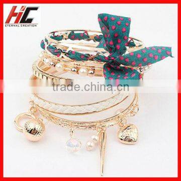 Wholesale New Arrival Fashion clothing with dots stackable Bracelet Jewelry