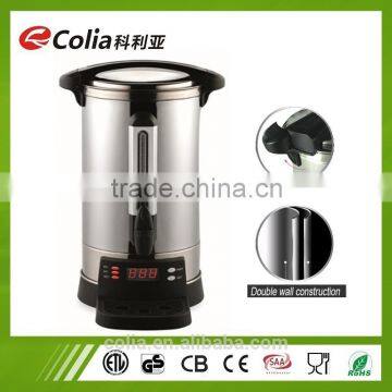 LED digital display tea urn level sight glass