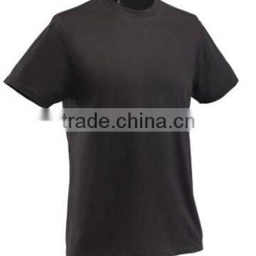 Mens Spring Autumn Short Sleeve Running Shirt Dark Grey