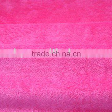 super soft short velvet fabric