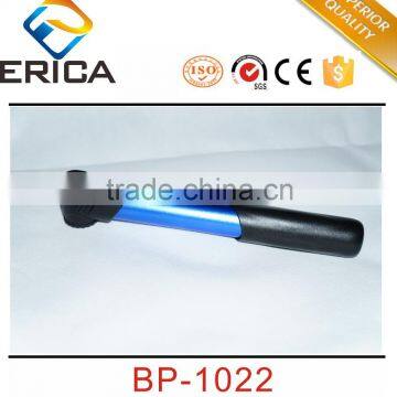 Bike Accessory Blue Alloy Mini Bicycle Pump