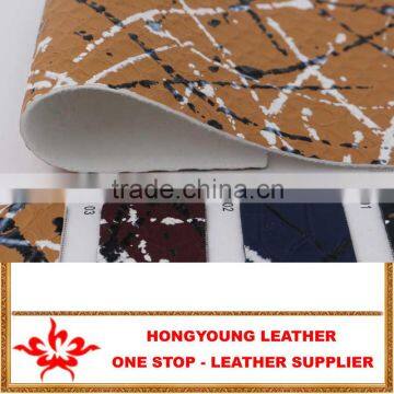 Painting Surface Leather Artrficial as Microfibre for Bags and Shoes Making photo-4