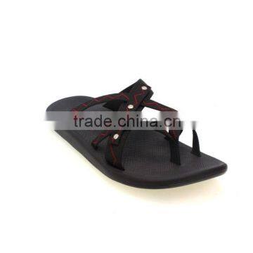 High quality leather slipper sandal for shoes Made In Vietnam flat heel rubber outsole outdoor walking shoes for men