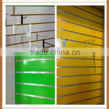 high quality with aluminum used slatwall panels