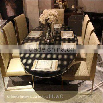 Arm Dining Chair Furniture JC11-02 for Luxury Dining Room Furniture- JL&C Furniture photo-6