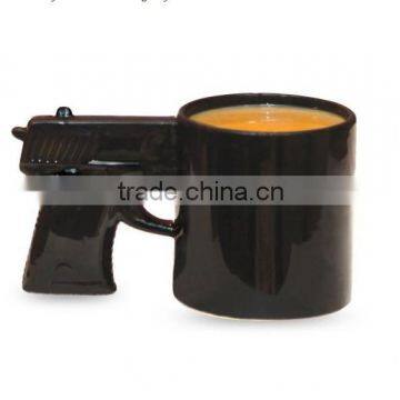 ceramic gun design mug