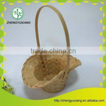 Weaving for gift packing decorative bamboo basket