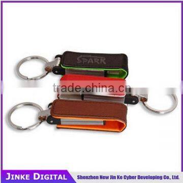 Economic hot sale leather case USB 3.0