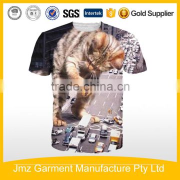 Print t-shirts custom desgin sublimation t shirt whole digital shirts