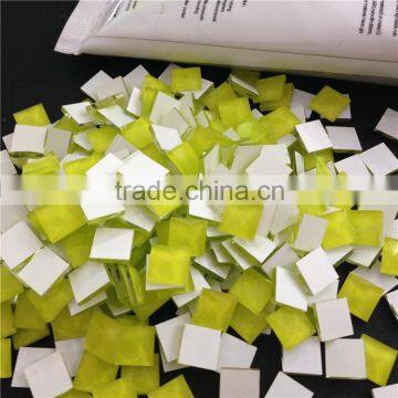 Best Selling Opaque Lemon Yellow Color Square Shape Decorative Crystal Stone for Fashion Bag Shaped Beads Factory photo-3